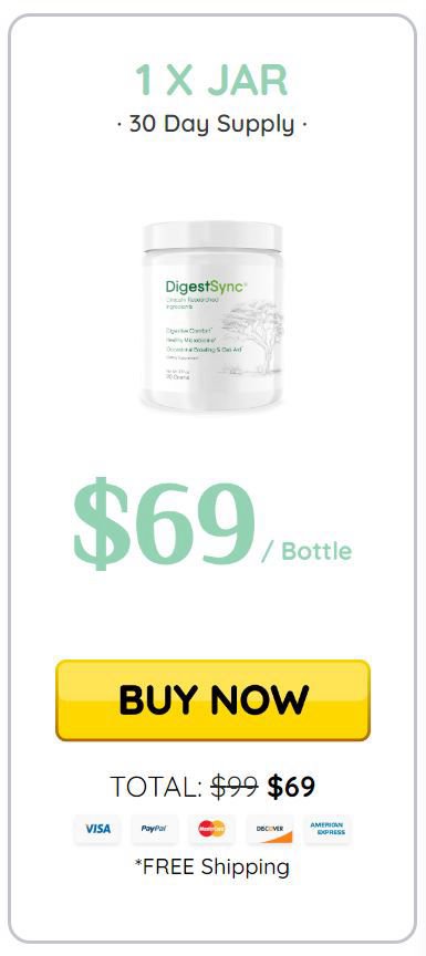 Digestsync 1 $69/bottle